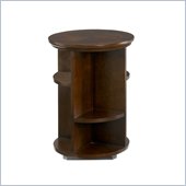 Hammary Chairsides Chairside Table - Coffee in Coffee & Oak
