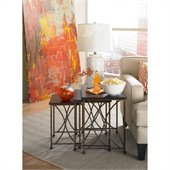 Hammary Hidden Treasures Rustic Nesting Tables in Rustic
