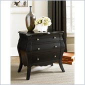 Hammary Hidden Treasures Black Drawer Chest in Black