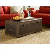 Hammary Hidden Treasures Trunk Cocktail in Rich Dark Brown