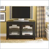 Hammary Hidden Treasures Black Entertainment Console in Black