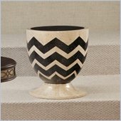 Hammary Hidden Treasures Zig Zag Accent Drum Table