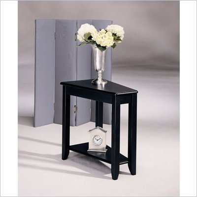 Hammary Chairsides Connors End Table in Black