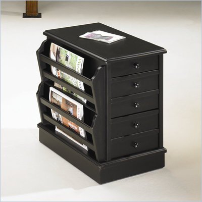 Hammary Chairsides Jackson End Table in Black