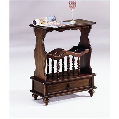 Hammary Chairsides Linden End Table in Cherry