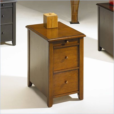 Hammary Chairsides Edwards End Table in Cherry