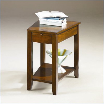 Hammary Chairsides Howard End Table in Dark Oak