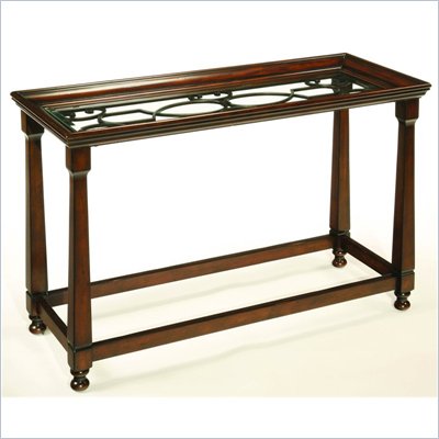 Hammary Drayton Sofa Table in Brown