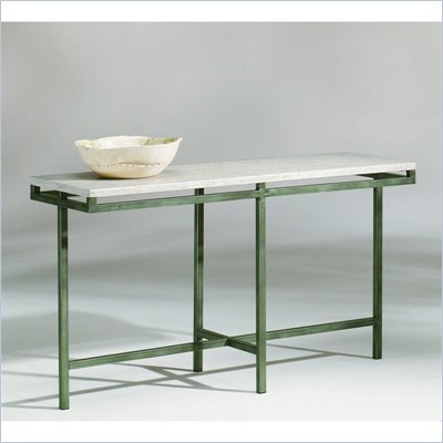 Hammary East Park Sofa Table in Gunmetal