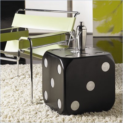 Hammary Hidden Treasures End Table in Black
