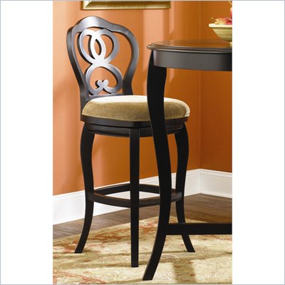 Hammary Hidden Treasures 30" Bar Stool in Black