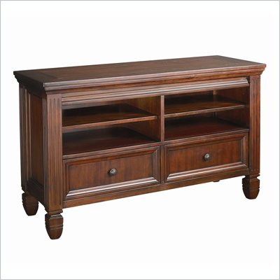 Hammary Hidden Treasures Entertainment Console in Cherry Finish