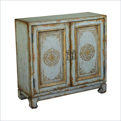 Hammary Hidden Treasures Accent Chest in Distressed Antiqued Blue