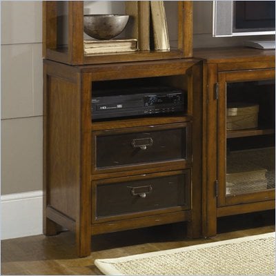 Hammary Mercantile Pier Base in Whiskey Finish