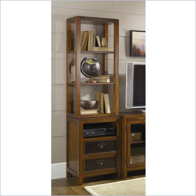 Hammary Mercantile Audio Pier in Whiskey Finish