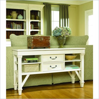 Hammary Promenade Sofa Table in Antique Linen