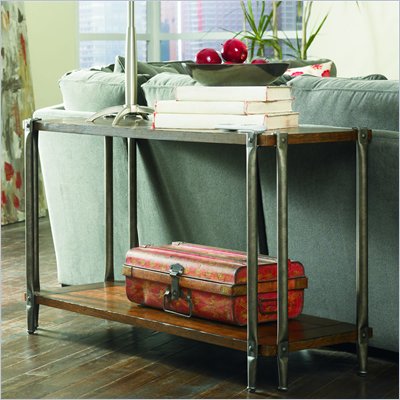 Hammary Sundance Sofa Table in Tawny Brown