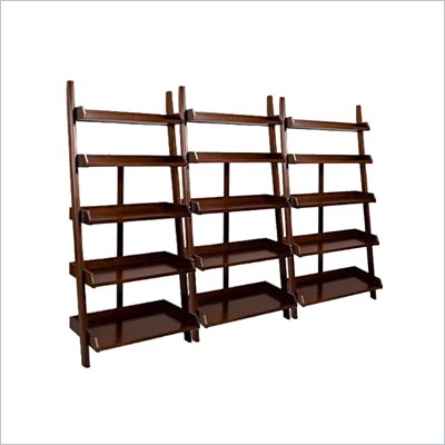Hammary Tribecca Wall Storage in Root Beer