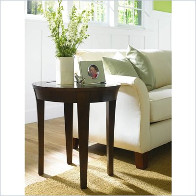 Hammary Urban Flair Oval End Table in Umber