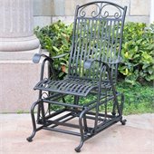 International Caravan Sonoma Outdoor Iron Patio Glider