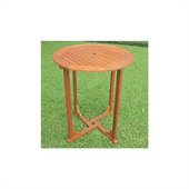International Caravan Royal Tahiti 36 Bar Height Round Patio Table