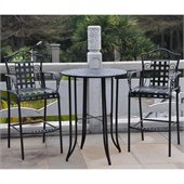 International Caravan Mandalay Iron Bistro Set
