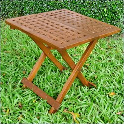 International Caravan Chatham Outdoor 20 Checkerboard Patio Table