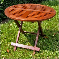 International Caravan Chatham Outdoor 25 Round Patio Table