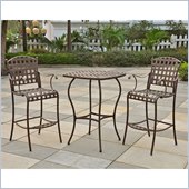 International Caravan Santa Fe Bar Height Outdoor Bistro Set