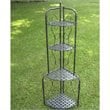 ADD TO YOUR SET: International Caravan Mandalay Outdoor Corner Bakers Rack