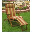ADD TO YOUR SET: International Caravan Mana Outdoor Wooden Patio Lounger