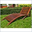 ADD TO YOUR SET: International Caravan Chelsea Outdoor Folding Contemporary Chaise