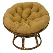 International Caravan Papasan 42 Rattan Chair with Cushion