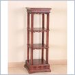 ADD TO YOUR SET: International Caravan Carved Square Stand in Mahogany