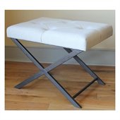 International Caravan Charlotte Large Fabric Vanity Bench