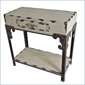 International Caravan Westwood Antique 1-Drawer Hall Table