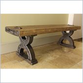 International Caravan Aledo Antique Double Horseshoe Picnic Bench