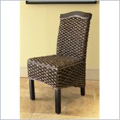 International Caravan Maestro Hyacinth Mahogany Chair - Set of 2