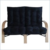 International Caravan Loveseat in Black