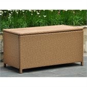 International Caravan Barcelona Coffee Table & Storage in Honey