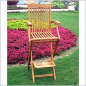 International Caravan Royal Tahiti Chair in Premium Stain (Set of 2) 