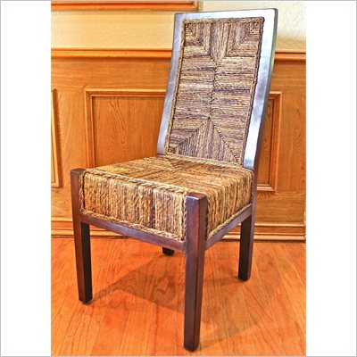 International Caravan Dallas Mahogany Dining Chairs – Set of 2