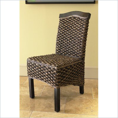 International Caravan Maestro Hyacinth Mahogany Chair - Set of 2