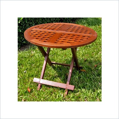 International Caravan Chatham Outdoor 25" Round Patio Table