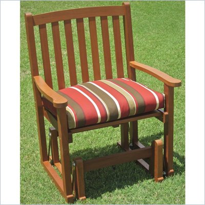 International Caravan Royal Tahiti Outdoor Patio Single Glider