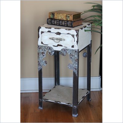 International Caravan Westwood Vintage Antique 1-Drawer Hall Table