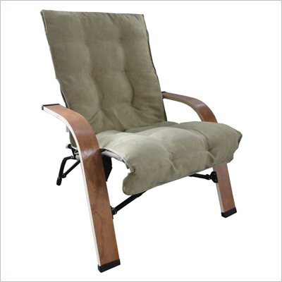 International Caravan Foldable Game Chair in Sage