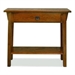 Leick Furniture Mission Console Table in Russet Finish