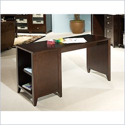 Kathy Ireland by Bush Grand Expressions Kid's Desk/Desk Return in Warm Molasses