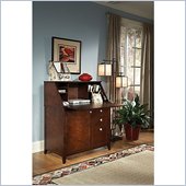 Kathy Ireland by Bush Grand Expressions Secretary Desk in Warm Molasses